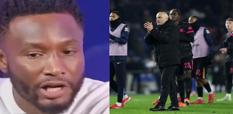 “Zero passion for the club” “Ver lazy player” “Looks lost” – Mikel Obi fires at Chelsea star after poor performance in 2-1 defeat against Brighton