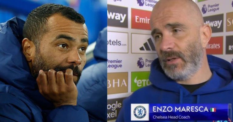 “It backed fire for starting him”  – Ashley Cole slams Enzo Maresca crucial decision that cost Chelsea 1-0 defeat to Arsenal (Not Sanchez)
