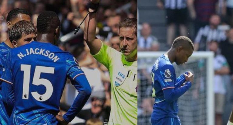 “Don’t blame Jackson” “This loss is on me” – Chelsea star takes responsibility for Newcastle defeat as he defends Nicolas Jackson