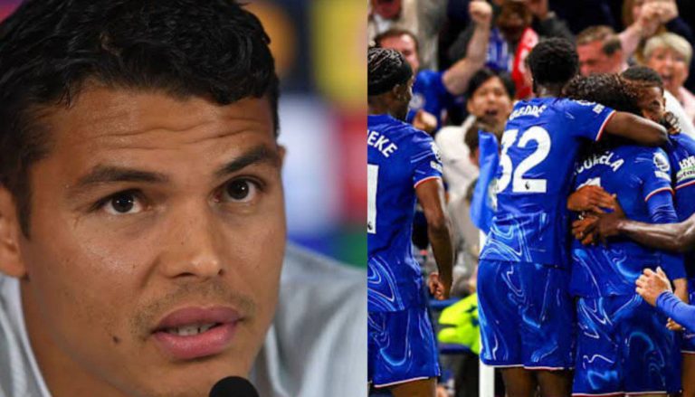 “Improve yourself & get Champions League Football” “Don’t be lazy” – Thiago Silva sends clear message to Chelsea star after ‘LAZY’ performance in 1-0 win over United