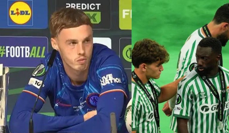 “A Real Betis player” – Cole Palmer finally reveals how Real Betis player inspired him to run the show in second half in 4-1 win over Real Betis