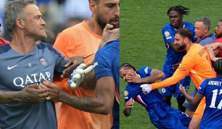 “I can’t take it anymore, Pressure on” – Luis Enrique finally reveals why he landed slaps on Joao Pedro