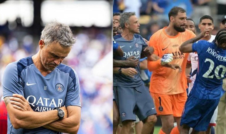 Joao Pedro slams Luis Enrique after he landed slaps on his face