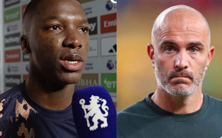 “Same thing happens against Bayern Munich” “Now against Manchester United” ” Don’t blame Maresca”- Mosies Caicedo finally sends strong message to Chelsea star after what he did in 2-1 defeat to Manchester United