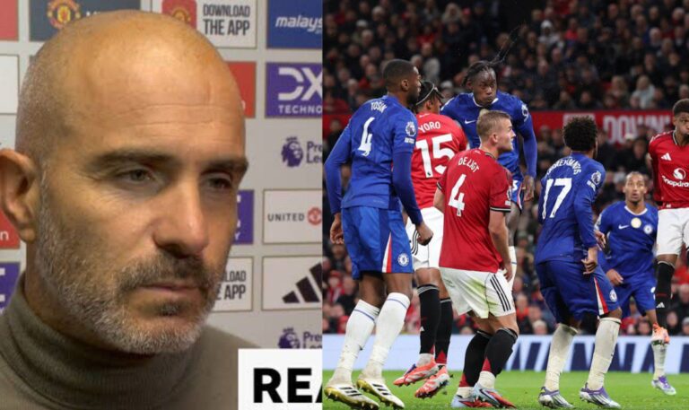 “Last season he’s one of our problem” “Started this season again” – Enzo Maresca blames Chelsea star for Man United 2-1 defeat