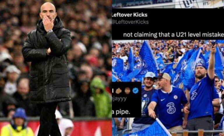 “He will sack you soon” “Better stop using him” – Fans wants Chelsea star out of the club after poor performance in 2-0 defeat to United