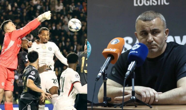 “We bank on his weakness and make Chelsea suffer” – Qarabaq coach Gurban Gurbanov on Chelsea player who makes Blues suffer in 2-2 draw against Qarabag