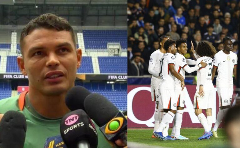 “He’s not helping others with his constant poor performance” “Needs to up his game” – Thiago Silva slams Chelsea star after what he did in 2-2 draw against Qarabag