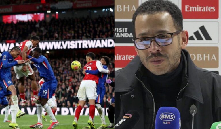 “If you want to leave, just go” “I don’t care anymore” – Liam Rosenior lost his cool in the dressing room on Chelsea star after shock Arsenal defeat