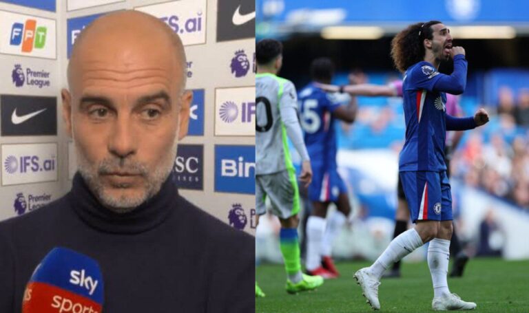 “We’re brothers” – Pep Guardiola sends clear message to Chelsea after closing Arsenal gap in title race